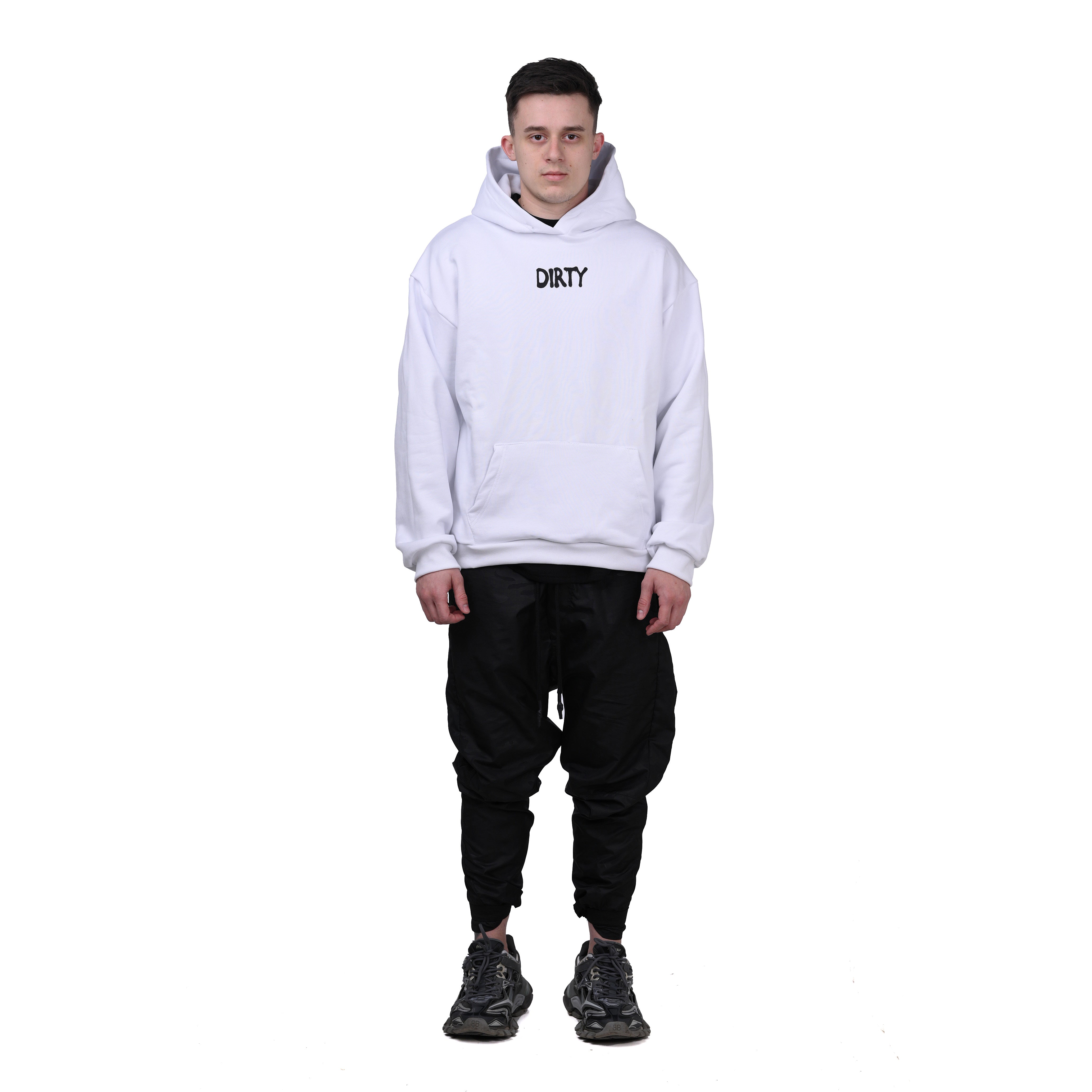 WHITE „SUPER RICH KIDS“ Hoodie