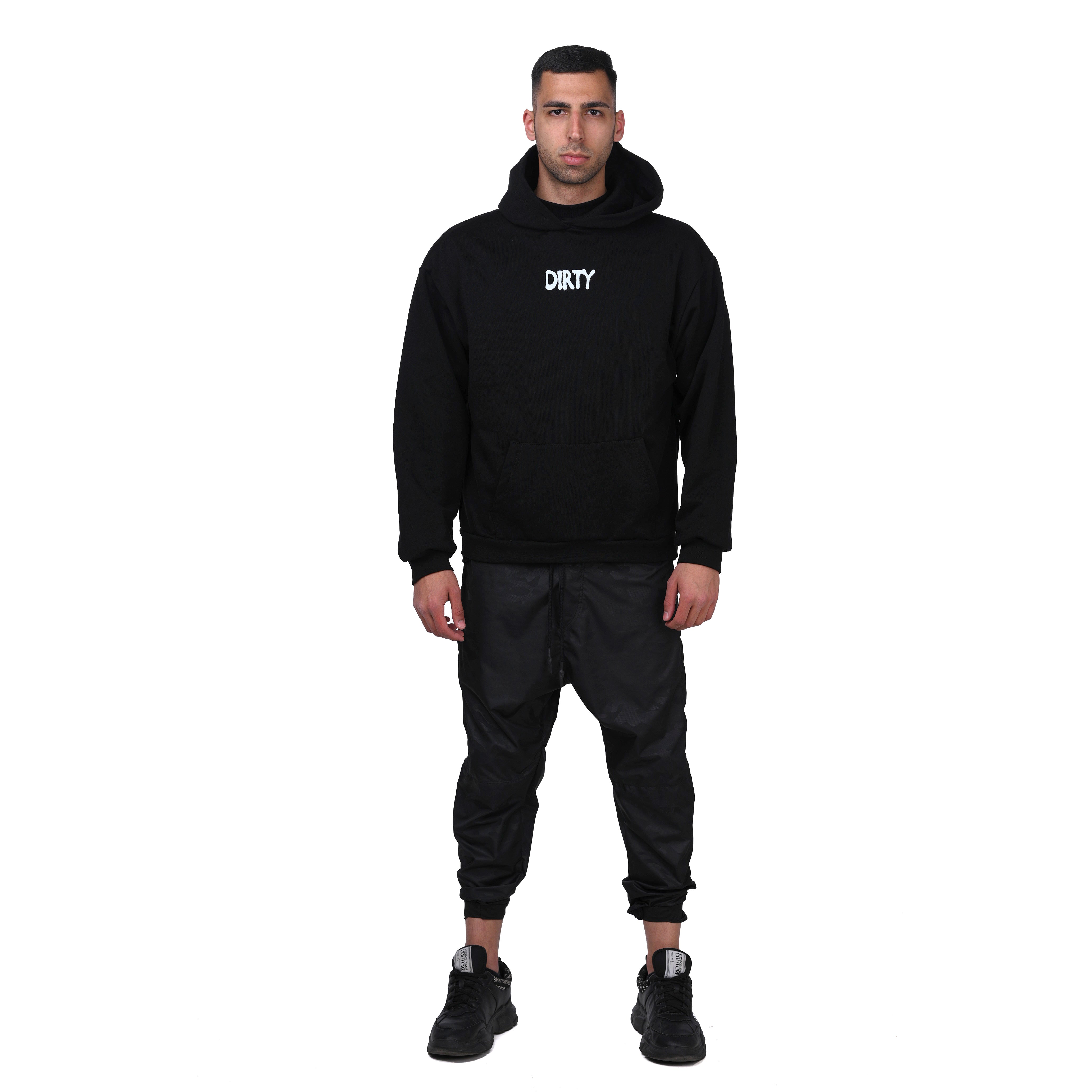 BLACK „SUPER RICH KIDS“ Hoodie