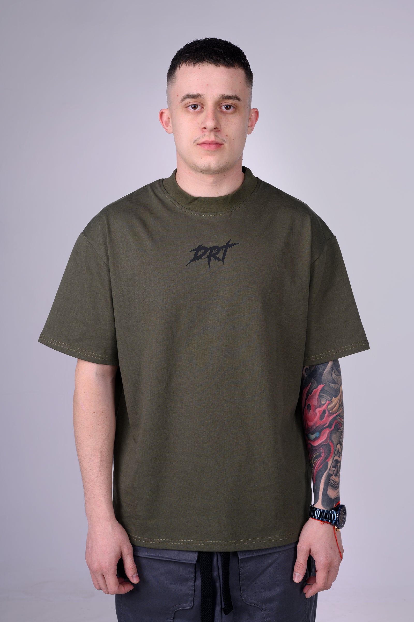 Military Green "DRT" T-Shirt