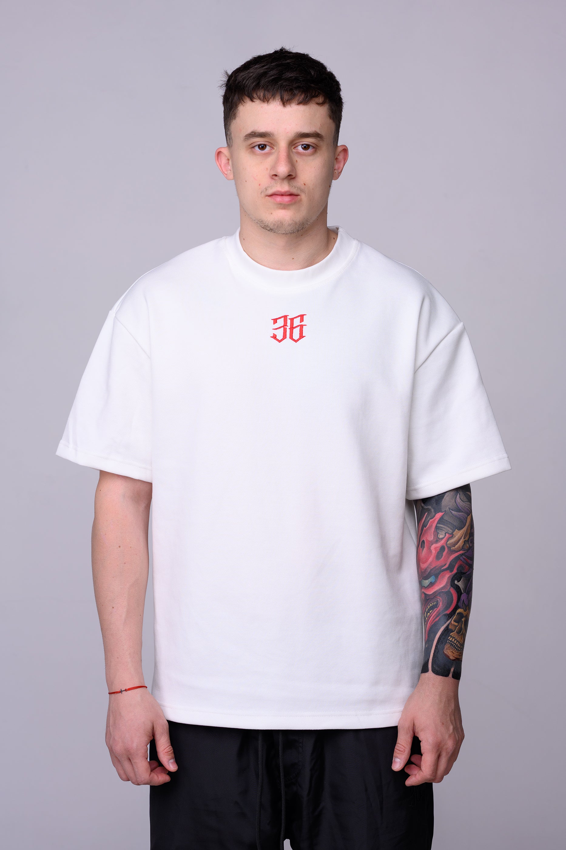 White "36-Logo" T-shirt