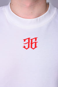 White "36-Logo" T-shirt