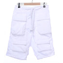 WHITE DIRTY SHORTS