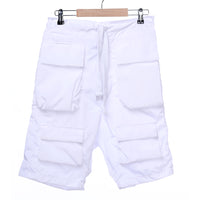 WHITE DIRTY SHORTS