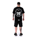 BLACK „DEATH’S-HEAD“ T-SHIRT