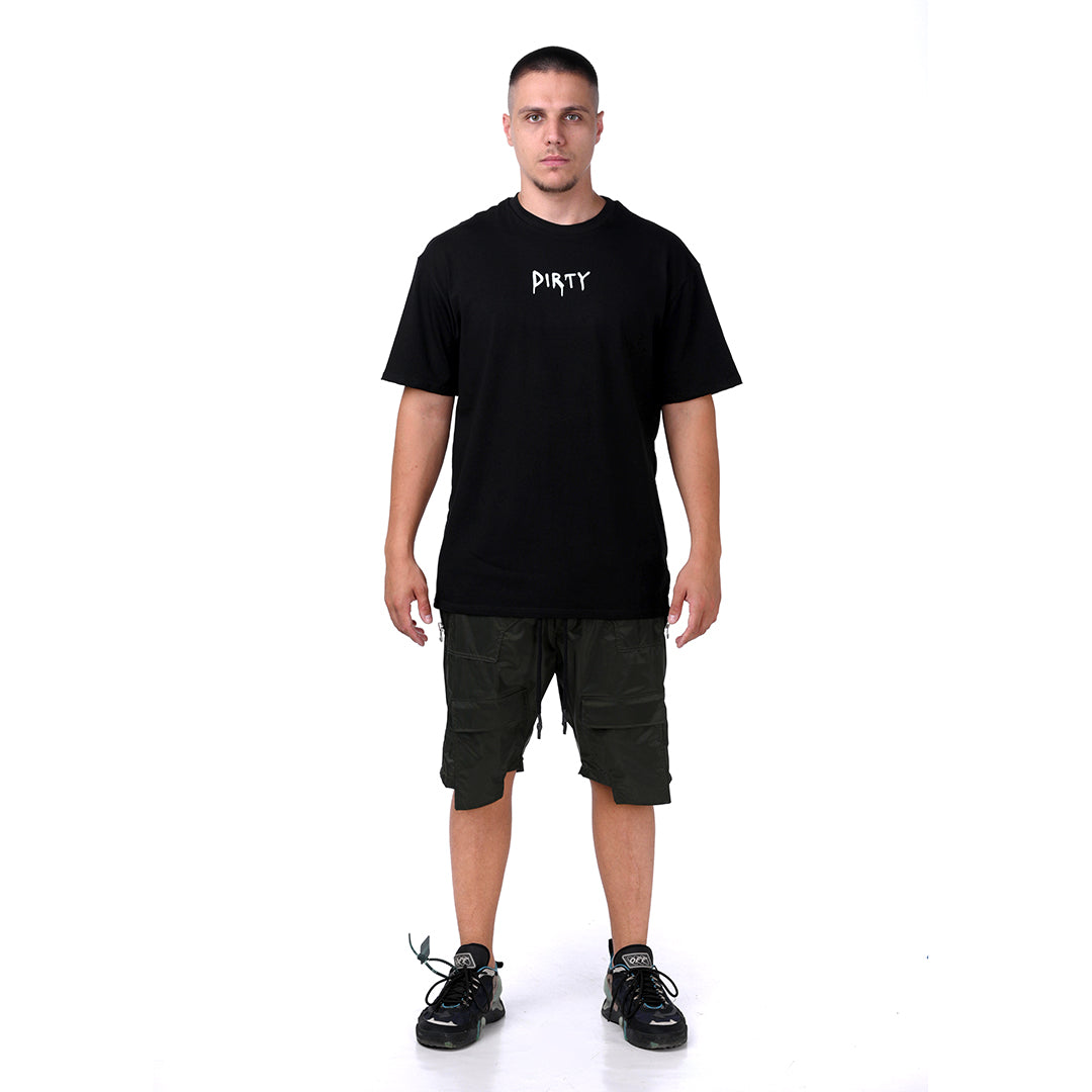 BLACK „DIRTY THINGS“ T-SHIRT