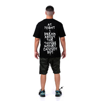 BLACK „DIRTY THINGS“ T-SHIRT