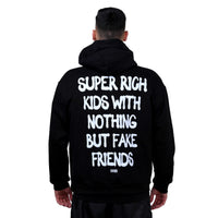 BLACK „SUPER RICH KIDS“ Hoodie