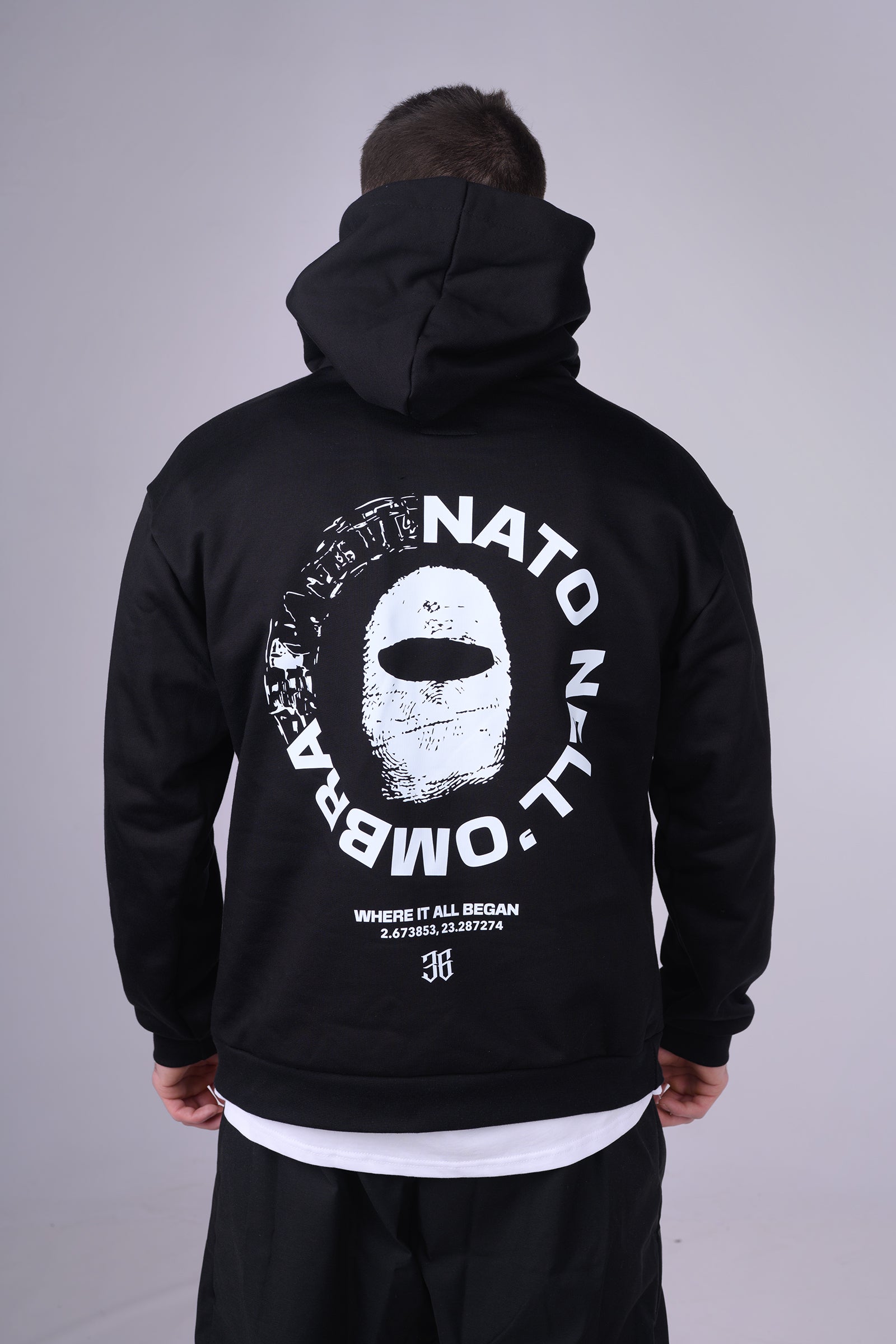 BLACK "36“ HOODIE