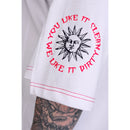 WHITE „DIRTY MINOTAUR" T-Shirt