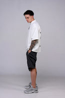 WHITE "CUT DEEP" T-SHIRT