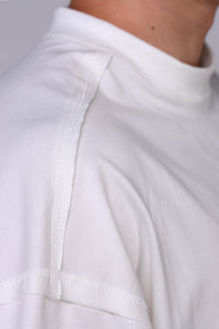 WHITE "CUT DEEP" T-SHIRT