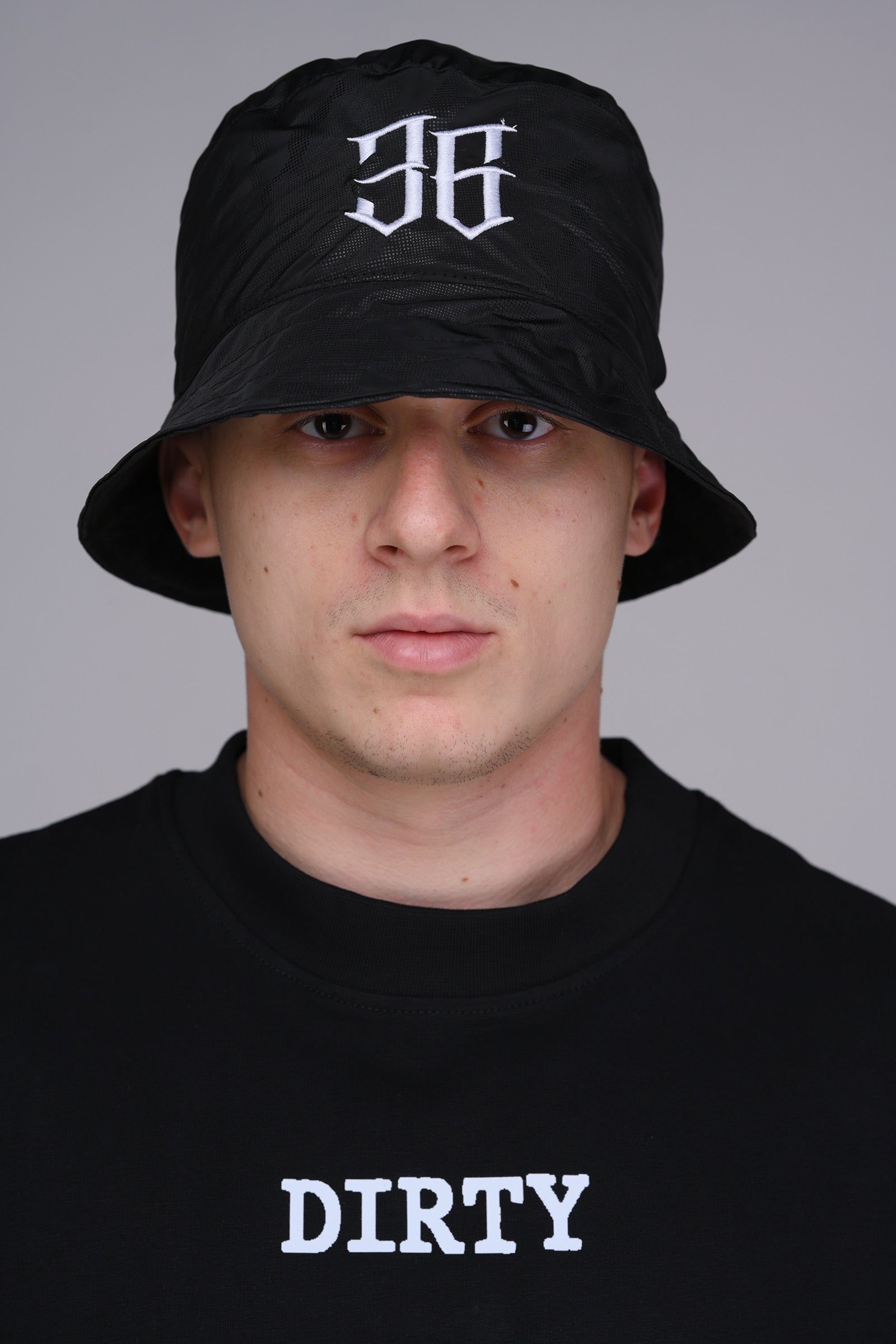 Black "36" Camouflage BUCKET HAT