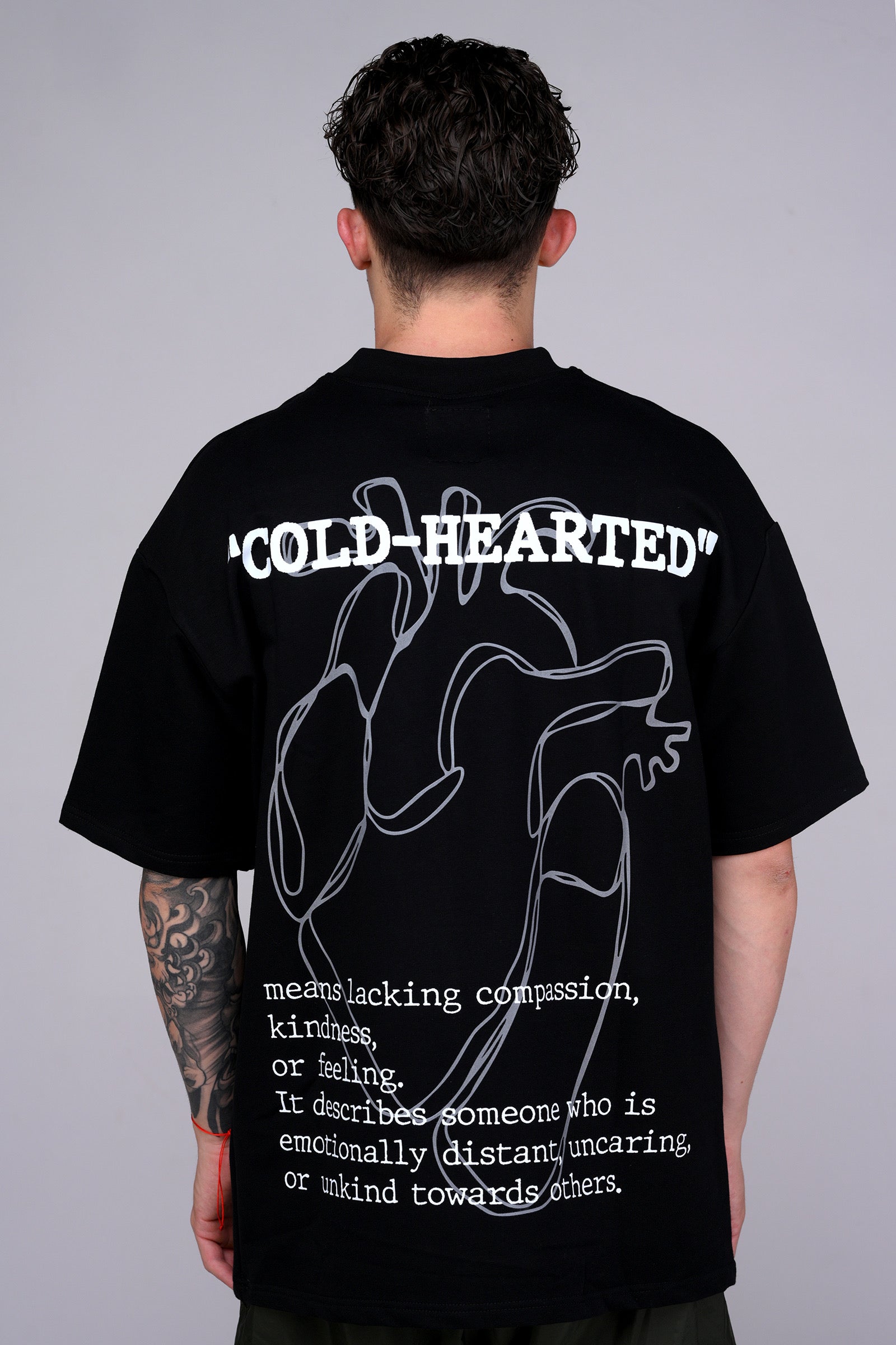 Black "Cold-Hearted" T-Shirt