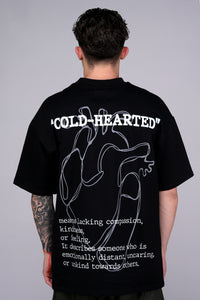 Black "Cold-Hearted" T-Shirt